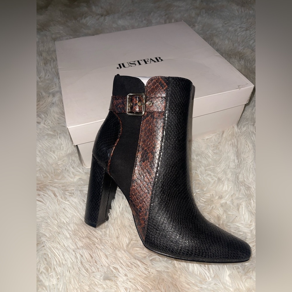JustFab Linette Heeled Boots
BRAND NEW, NEVER WORN!!!